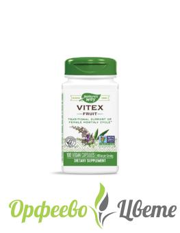 ХРАНИТЕЛНИ ДОБАВКИ Женско здраве Vitex Fruit/ Витекс (плод) 400 mg x 100 капсули